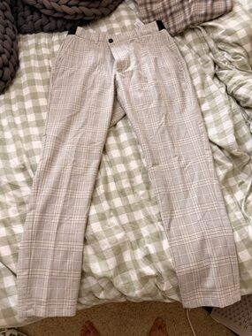 Zara men Plaid pants - M - Cropped